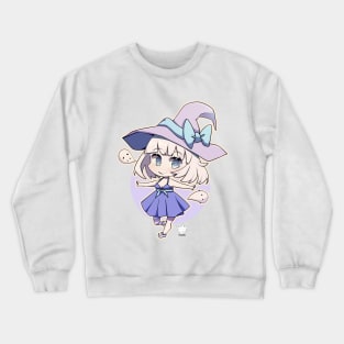 A cute chibi witch Crewneck Sweatshirt